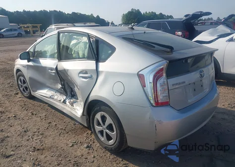2015 Toyota Prius Three from USA, damaged, VIN JTDKN3DU9F1888663